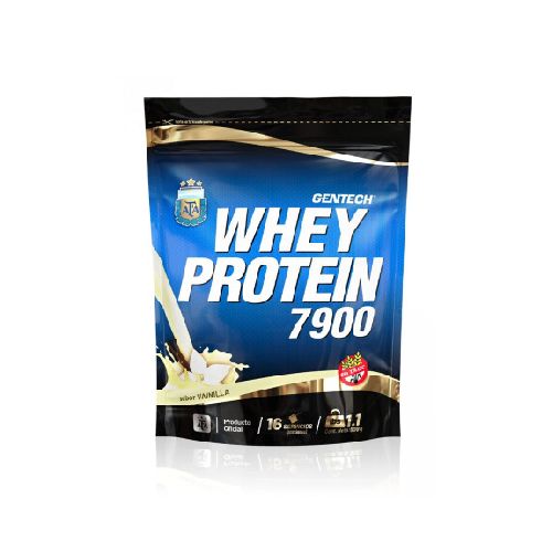 Gentech Suplemento En Polvo Whey Protein 500 Grs - Vainilla