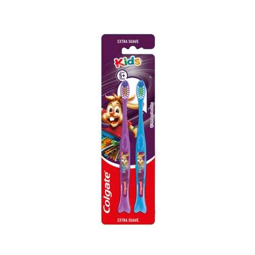 Cepillo De Dientes Colgate Kids 5 Años+ X 2 Unidades