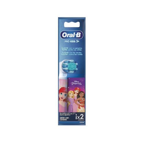 Repuesto Cepillo De Dientes Oral-b Disney Princesa Power 2 Uds.