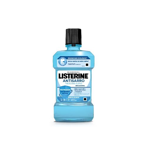 Enjuague Bucal Listerine Antisarro Zero 250 Ml.