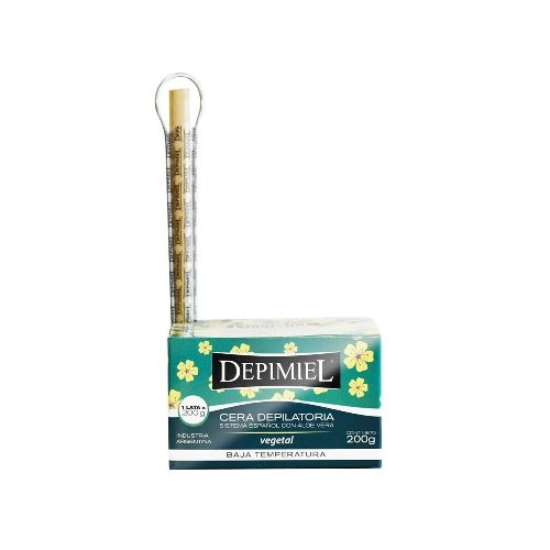 Cera Depilatoria Vegetal En Lata Depimiel 200 Ml.