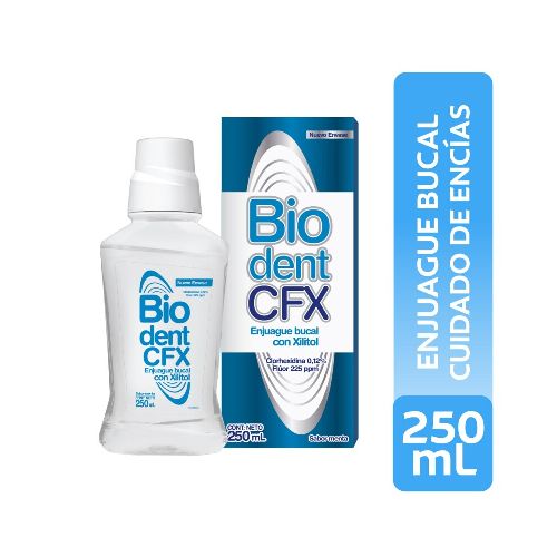 Enjuague Bucal Biodent Cfx 250 Ml.