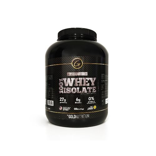 Whey Protein Isolate 100% Gold Nutrition Vanilla 2,27 Kgs.