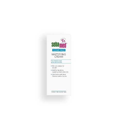 Crema Facial Matificante Sebamed Clear Face 50 Ml.