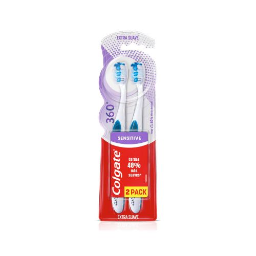 Cepillo De Dientes Colgate 360 2 Uds.