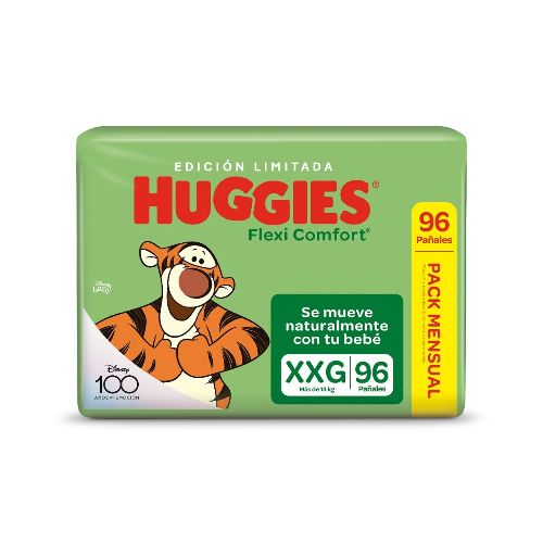 Pañales Huggies Flexi Comfort Talle Xxg 96 Uds.