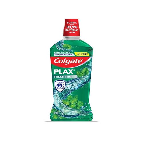 Enjuague Bucal Colgate Plax Fresh Mint 1 Lt.