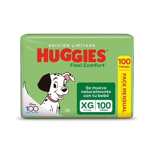 Pañales Huggies Flexi Comfort Talle Xg 100 Uds.