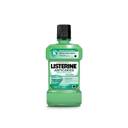 Enjuague Bucal Listerine Anticaries Zero Alcohol 250 Ml.