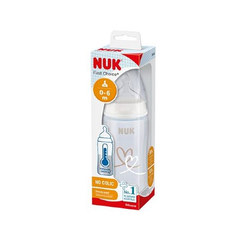 Mamadera Nuk First Choice 300 Ml. Control Temperatura