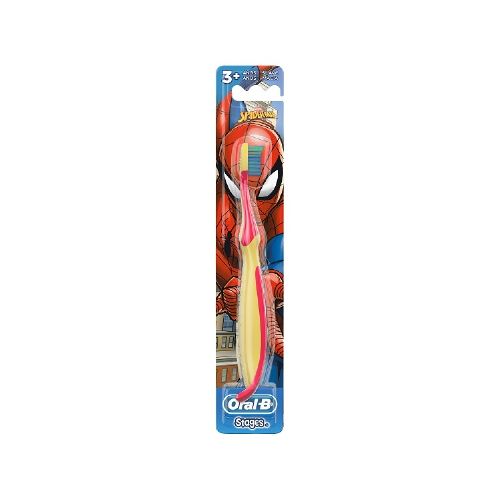 Cepillo De Dientes Oral B Stages Spiderman 3 Años +