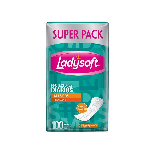 Protectores Diarios Ladysoft 100 Uds.