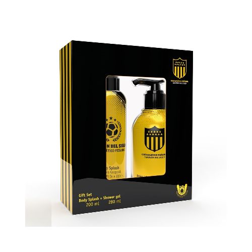 Set De Peñarol Body Splash + Shower Gel