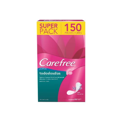 Protectores Diarios Carefree Todos Los Dias 150 Uds.