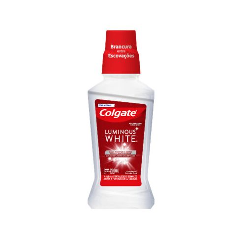 Enjuague Bucal Colgate Luminous White Sin Alcohol 250 Ml.