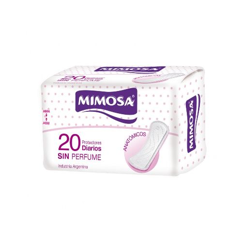 Protectores Diarios Mimosa 20 Uds.