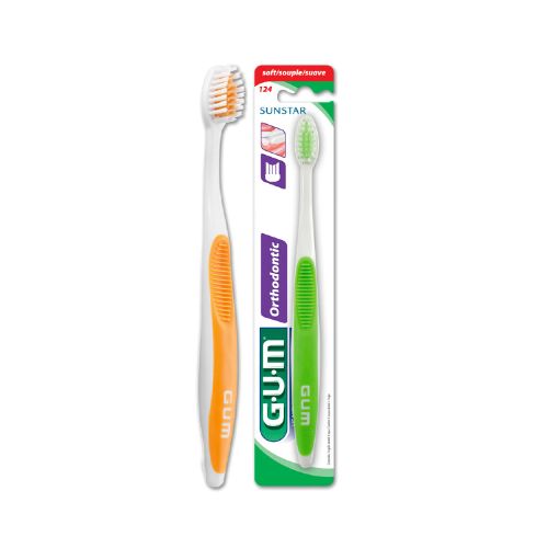 Cepillo De Dientes G.u.m De Ortodoncia 124