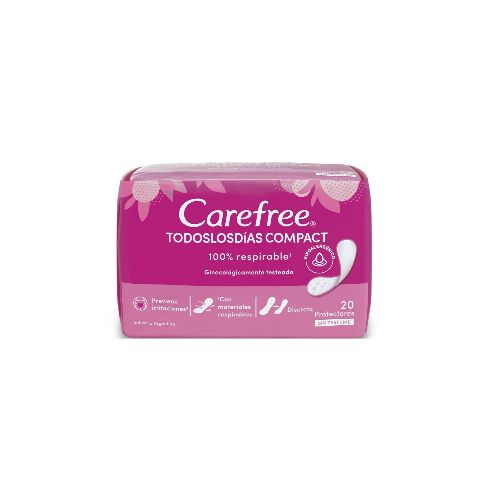 Protectores Diarios Carefree Compact 20 Uds.