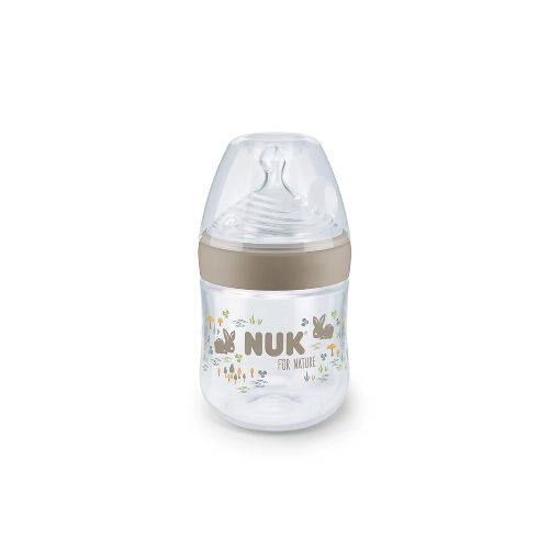 Mamadera 150ml Nuk For Nature C/tetina Orif. S Gold Mate