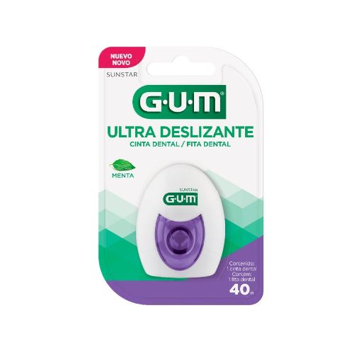 Hilo Dental Gum Ultradeslizante Menta 40 Mts.