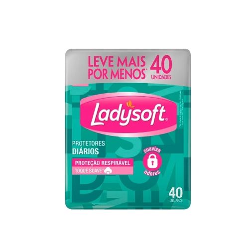 Protectores Diarios Ladysoft Respirable 40 Uds.