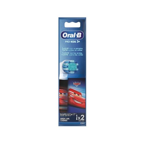 Repuesto Cepillo De Dientes Oral-b Disney Cars Power 2 Uds.