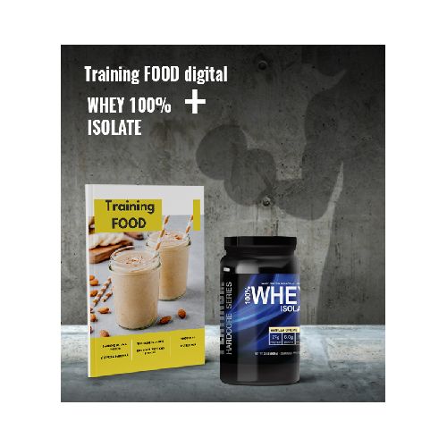 Training FOOD digital + Whey Protein Isolado