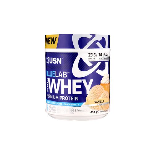 BLUELAB 100% WHEY PROTEIN Vainilla 454g