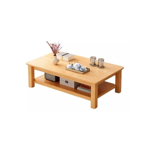 Mesa Ratona Auxiliar Premium 120x60cm Natural 2 Niveles®