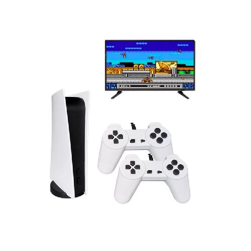 Consola Gs5 Family 8 Bit 2 Joystick Color Blanco Y Negro®