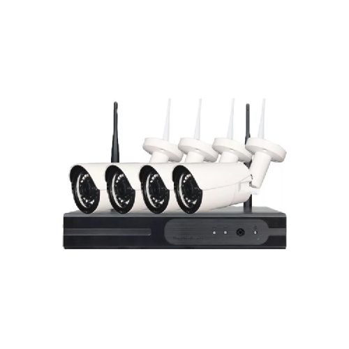 Set 4 Cámaras De Vigilancia Wifi Y Dvr 480p