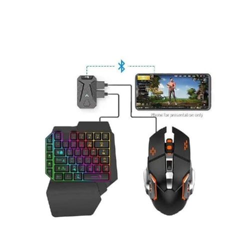 Kit Mouse Y Teclado Gamer Bluetooth