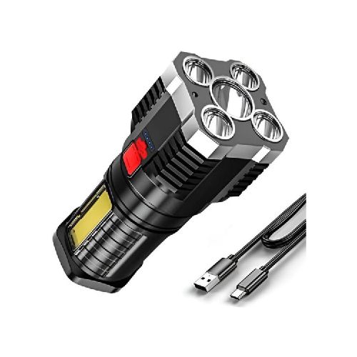 Linterna 5 Led Profesional Portatil Recargable L-29 5w®