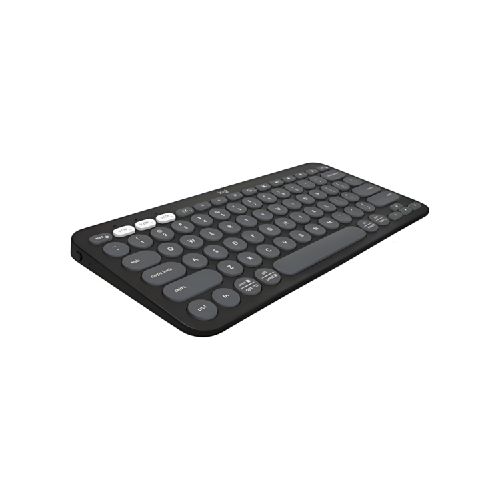 Teclado Logitech Pebble Keys2 K380s Bluetooth Color Grafito