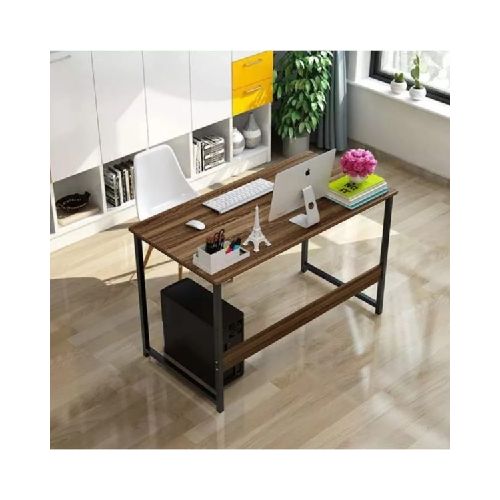 Escritorio Para Pc Premium 100x45x73cm Metal Y Madera Mdf