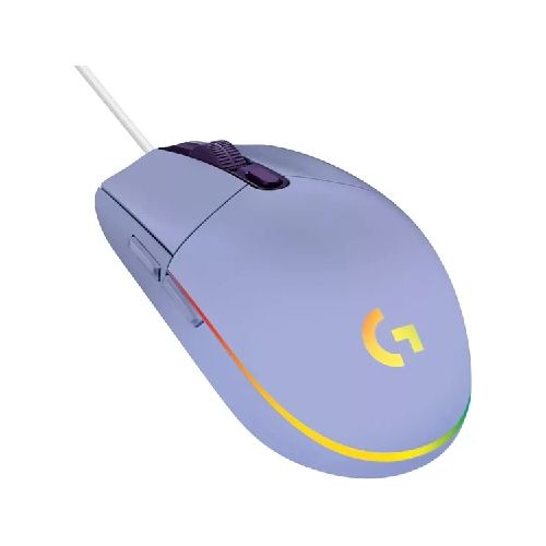 Mouse Gamer Logitech Gg Series G203 8000dpi 6 Botones Lila