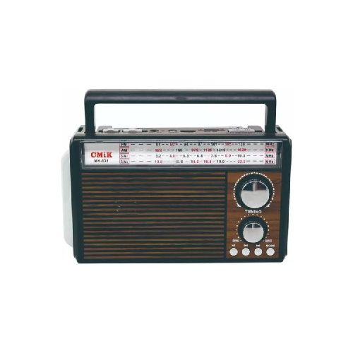 Radio Recargable Con Linterna Led, Am/fm, Usb, Tarjeta Sd®