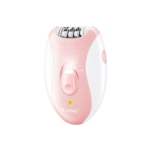 Depiladora Kemei Eléctrica Mujer Corporal Usb Km-189b Rosa®