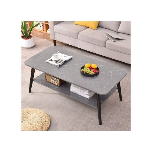 Mesa Ratona 2 Niveles Minimalista Mdf Premium 100x50x45cm