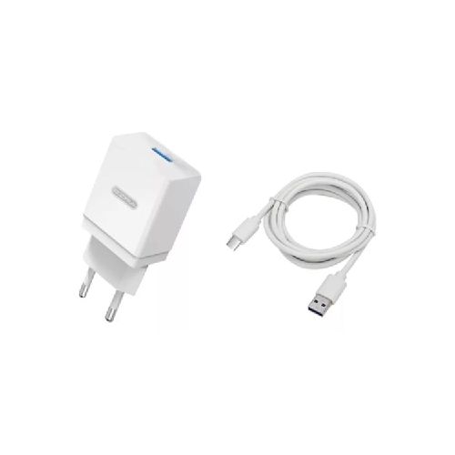 Cargador De Pared 2.4a Con Una Salida Usb + Cable Micro Usb®