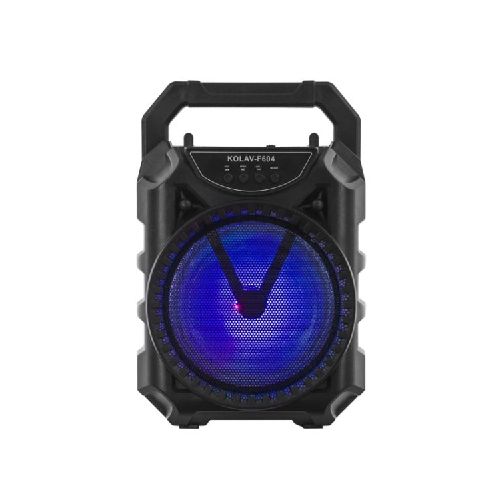 Parlante Kolav Bluetooth Activo F604 Luces Rgb Fm Portátil