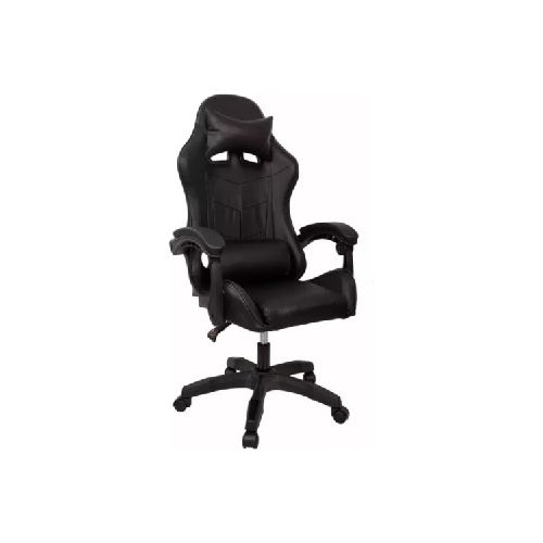 Silla Gamer Esport Negra Reclinable Con Almohadones Relax®