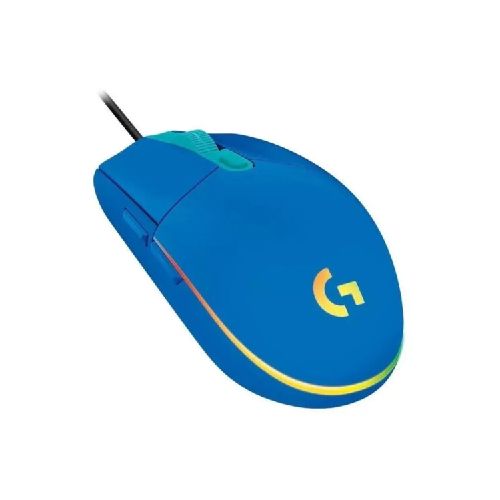 Mouse Gamer Logitech G203 Usb 8000dpi 6 Botones Color Azul