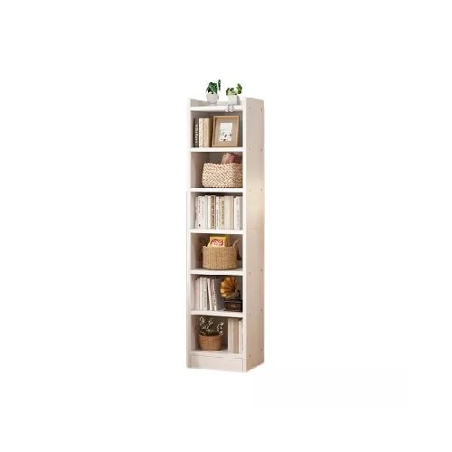 Estantería Biblioteca Premium Blanca 6 Estantes 30x180cm®