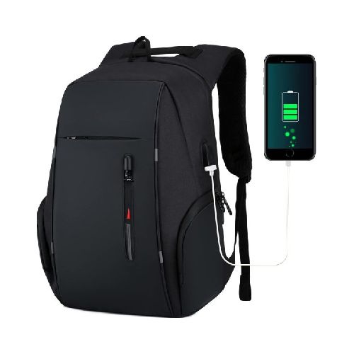 Mochila Notebook Premium Puerto Usb Oxford 5 Cierres 17puLG®