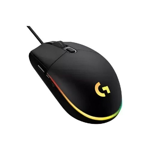 Mouse Gamer Logitech G203 Lightsync Cableado 8000 Dpi Negro