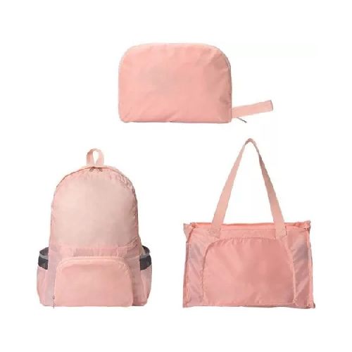 Mochila Bolso Impermeable Plegable 2 En 1 Portátil 25l