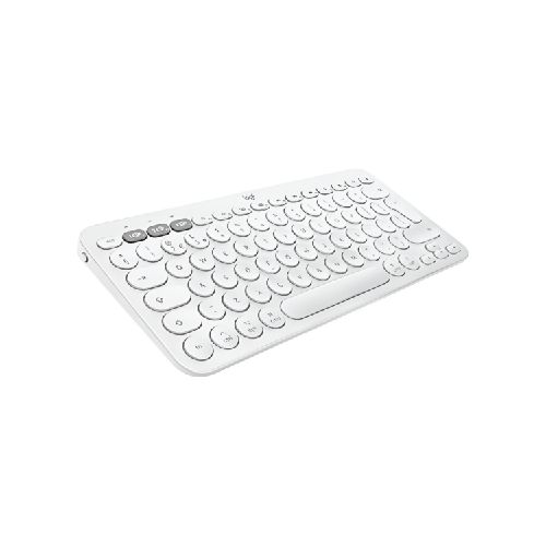 Teclado Logitech Bluetooth Pebble Keys 2 K380s Color Blanco