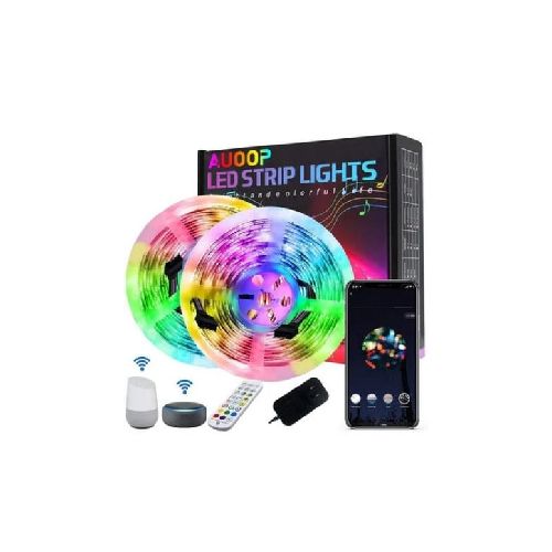 Tira Led RGB Smart Control WiFi Multicolor Ritmica 10 m 