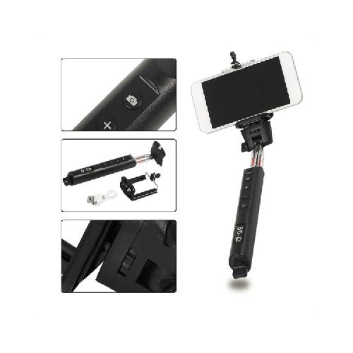 Monopod Palo Selfie Stick Bluetooth Zoom Para Celular 1m 